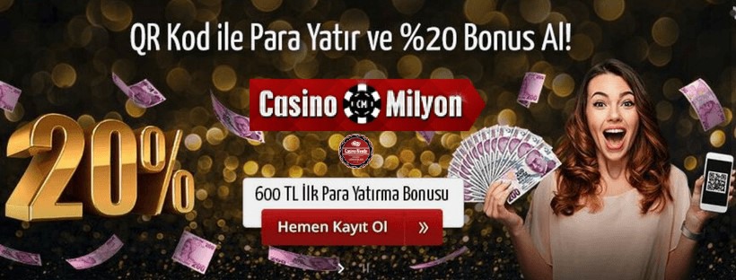 Casinomilyon QR Kod Bonusu