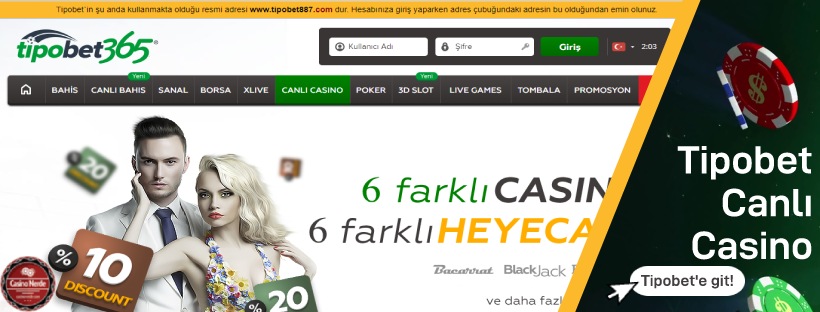 Tipobet365 Canlı Casino