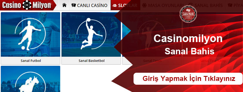 Casinomilyon Sanal Bahis