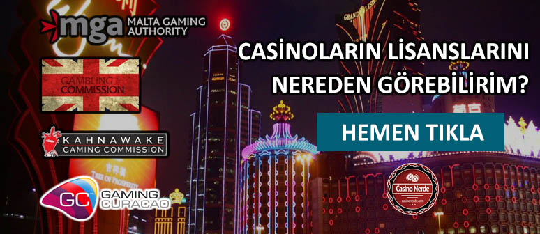 Casinoların Lisanslarını Nereden Görebilirim?