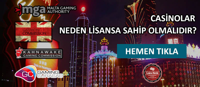Casinolar Neden Lisansa Sahip Olmalıdır?