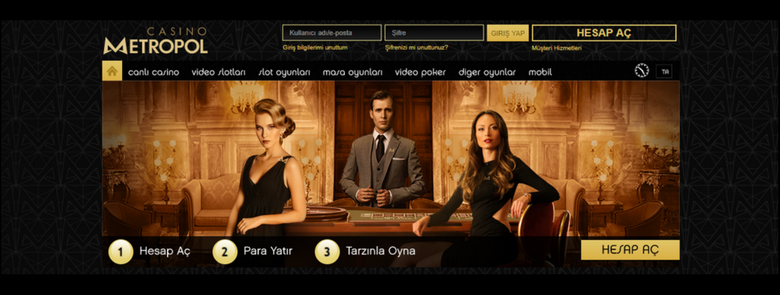 Casinometropol Para Yatırma Ve Çekme 