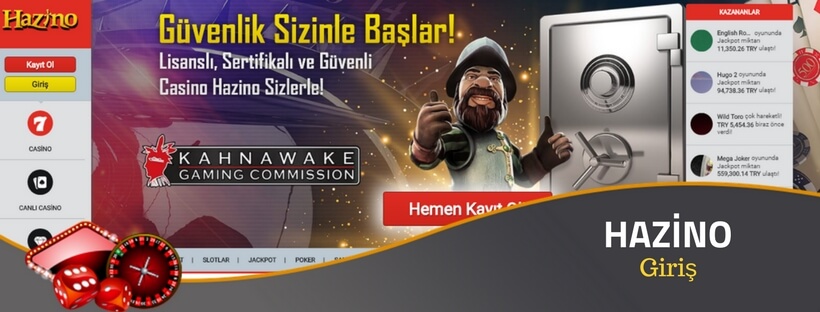 hazino giriş