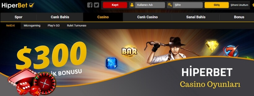 hiperbet casino oyunları