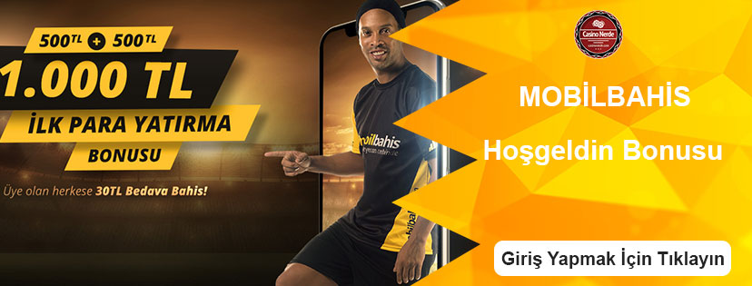 Mobilbahis Hoşgeldin Bonusu 1000 TL