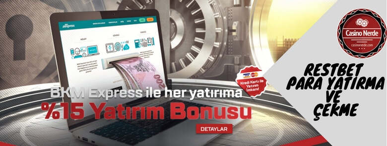 restbet para yatırma ve çekme
