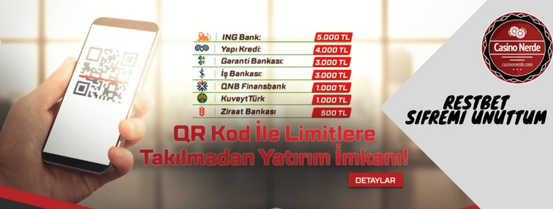 restbet şifremi unuttum