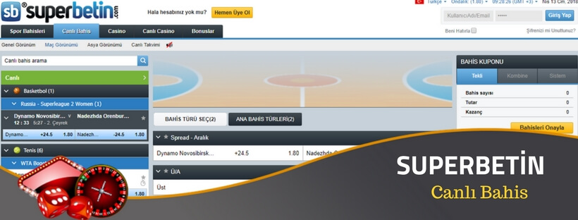 superbetin canlı bahis