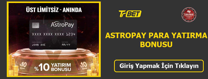 Trbet Astropay Para Yatırma Bonusu