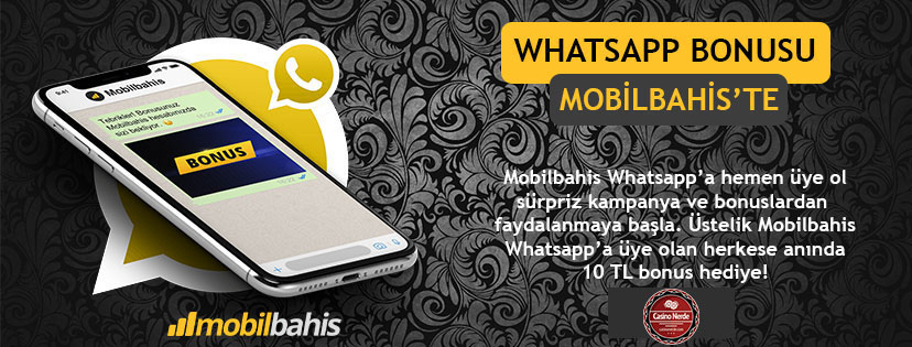 Whatsapp Bonusları Mobilbahis’te