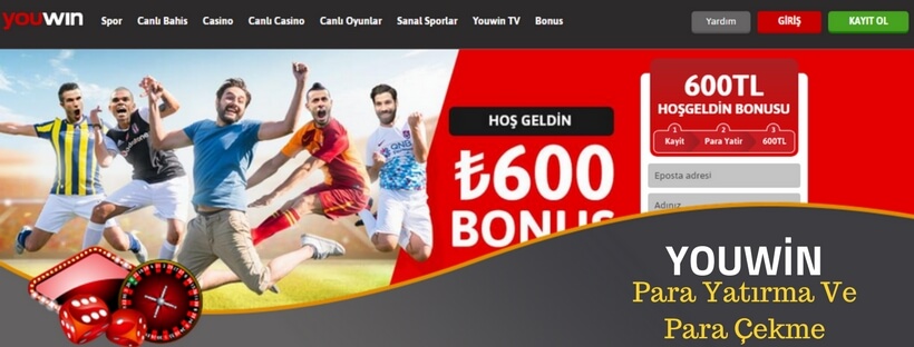 youwin para yatırma ve çekme